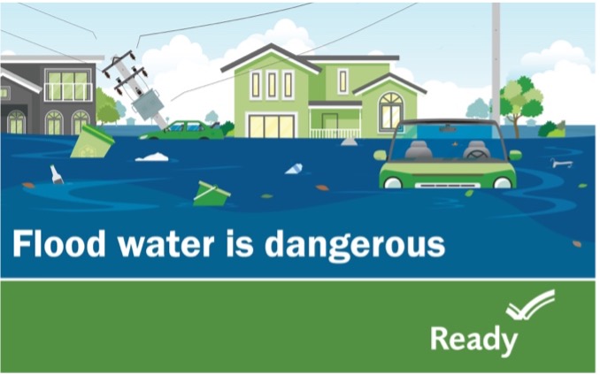 flood water is dangerous