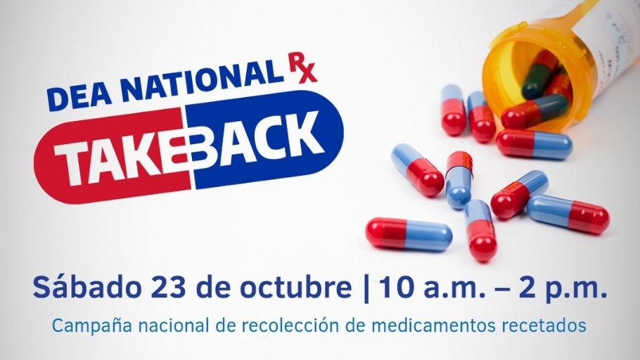 Espanol DEA National Take Back Event Flyer